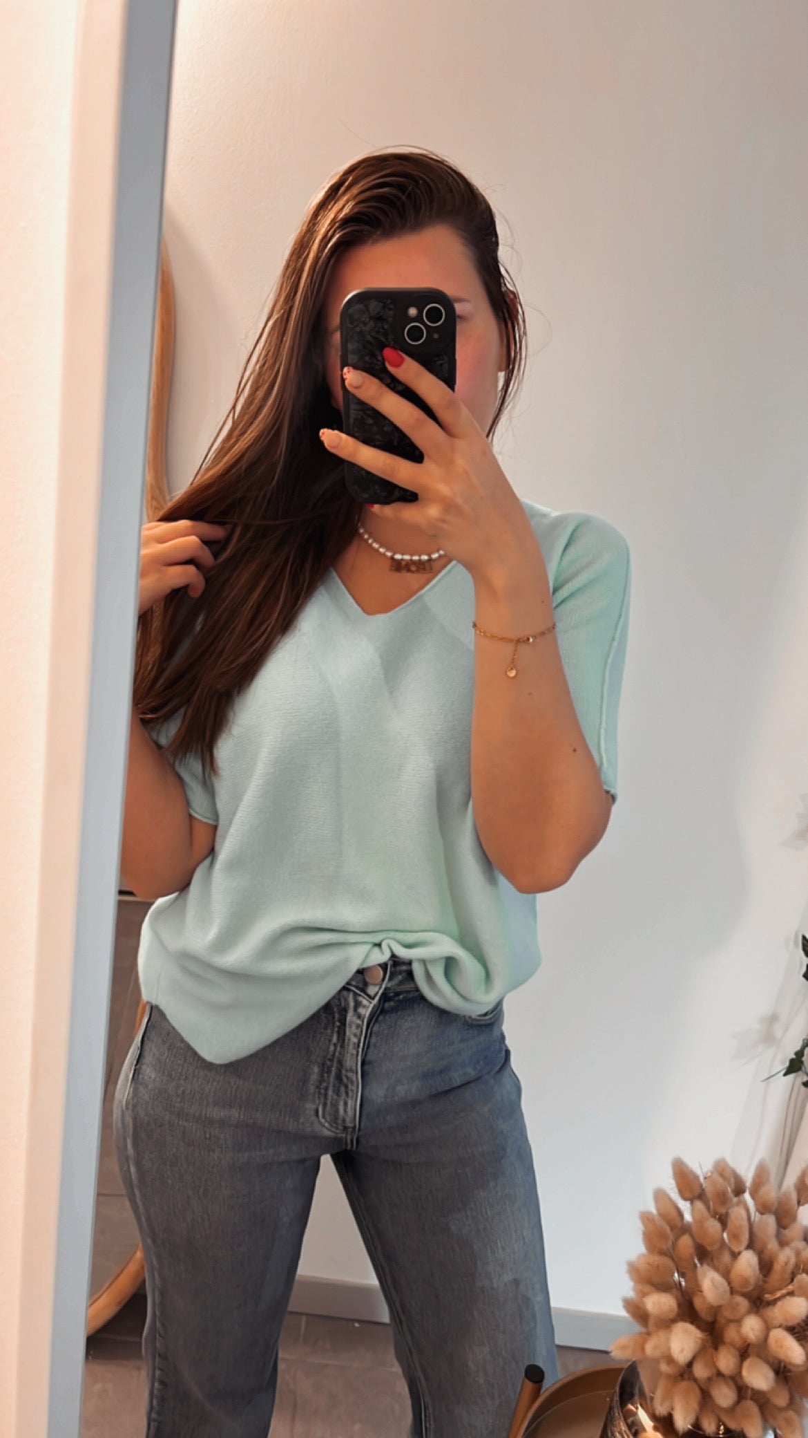 Pull Lili bleu clair