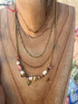 collier en acier inoxydable multi rangs