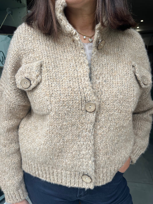 Gilet Boutons